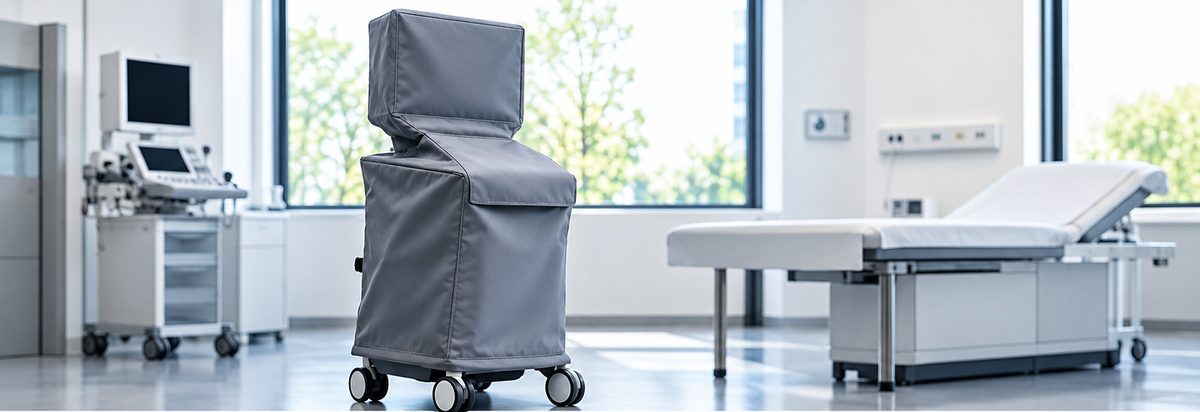 Maßgefertigte CoverSchutz Schutzhülle für ein medizinisches Gerät